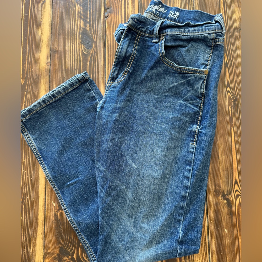 Wrangler Mens Retro Slim Fit Bootcut Jeans - WLT77LY